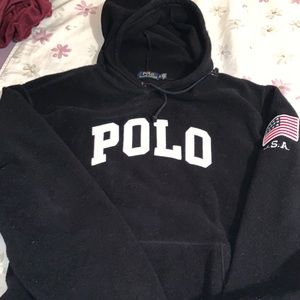 POLO Ralph Lauren Spellout Fleece Hoodie
